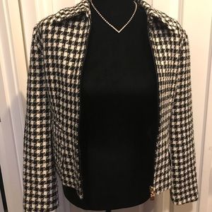 Classiques Entier Houndstooth Jacket